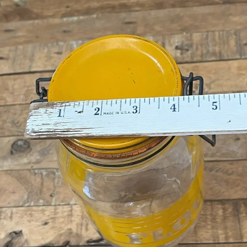 Glass Flour Canister 10